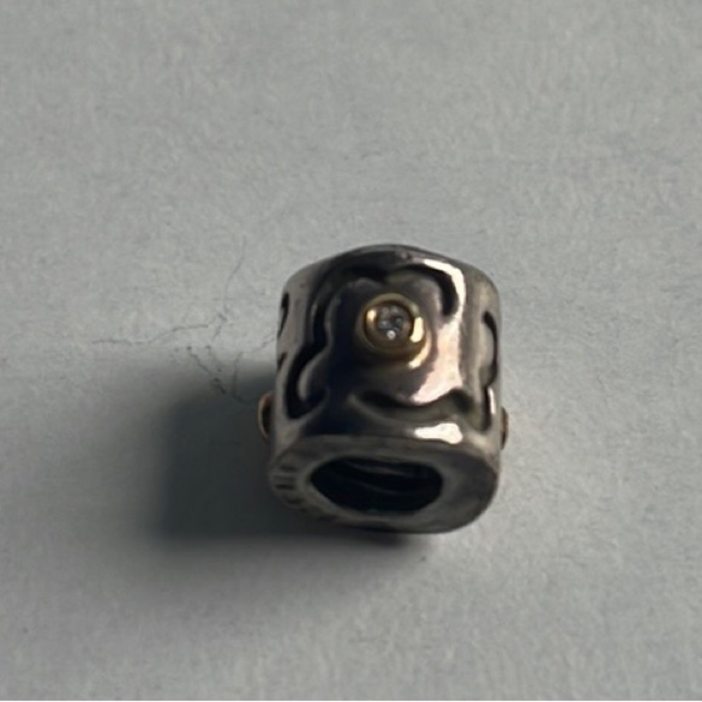 Pandora Life's Path Diamond Bead w/ 14K & Diamond